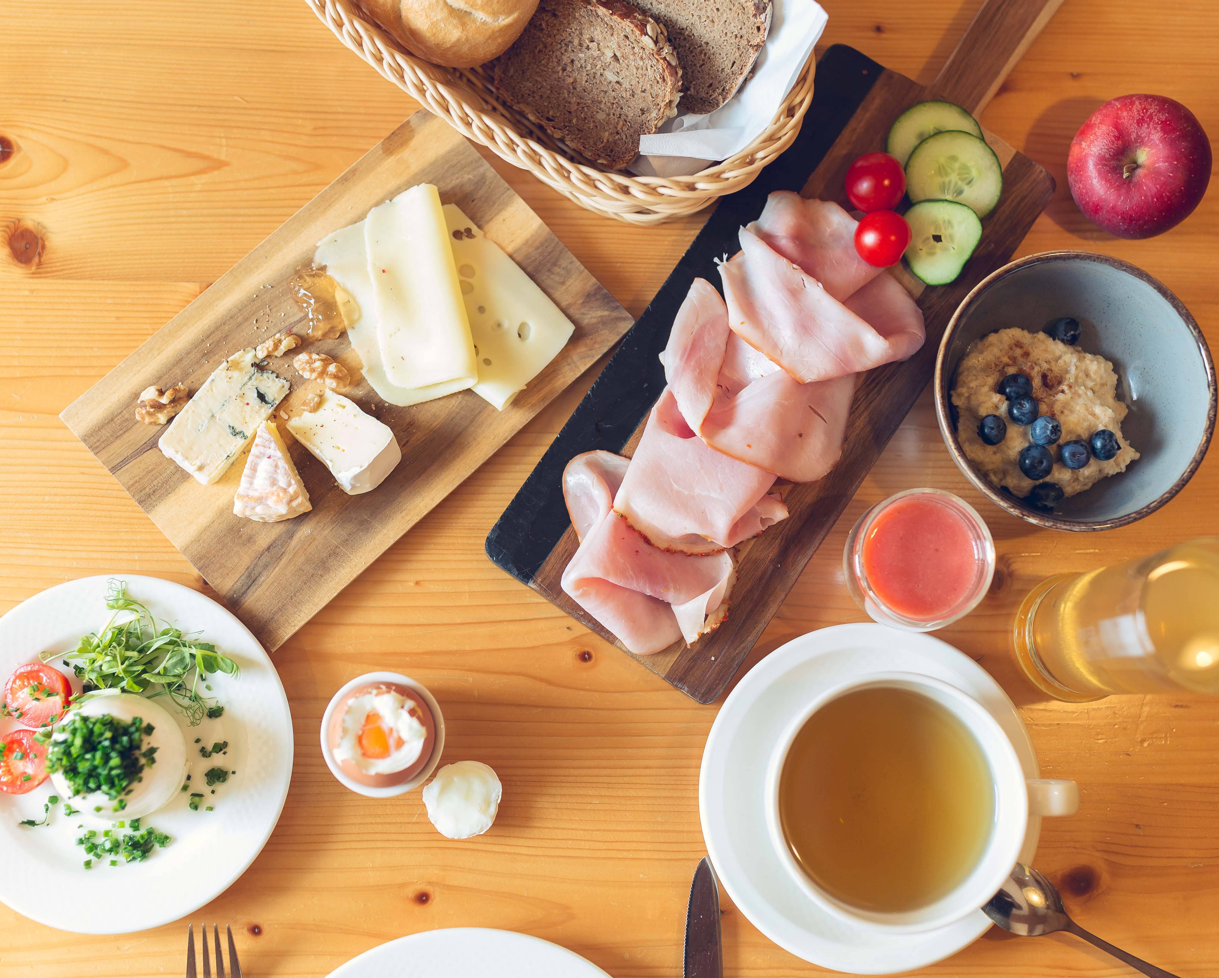 Frühstück im Hotel in Niederösterreich