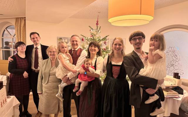 Weihnachten bei den Scheiblauers