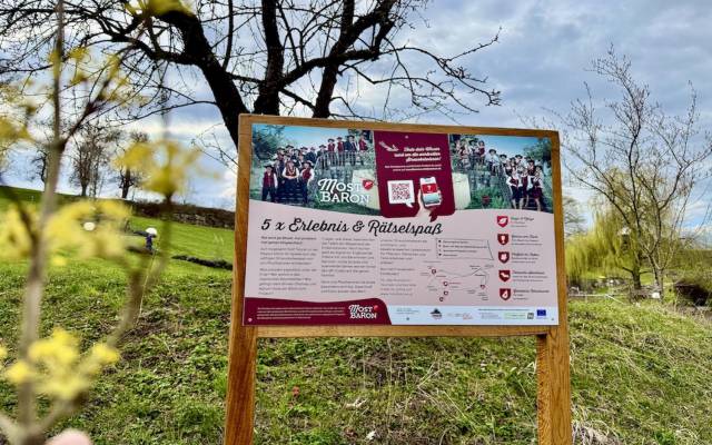 Erlebnistouren der Mostbarone: Rätselspaß auf der Streuobstwiese