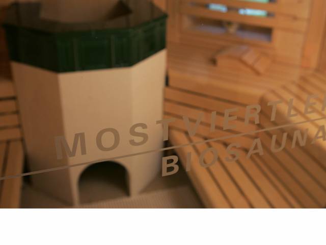 Mostviertel organic sauna in the spa