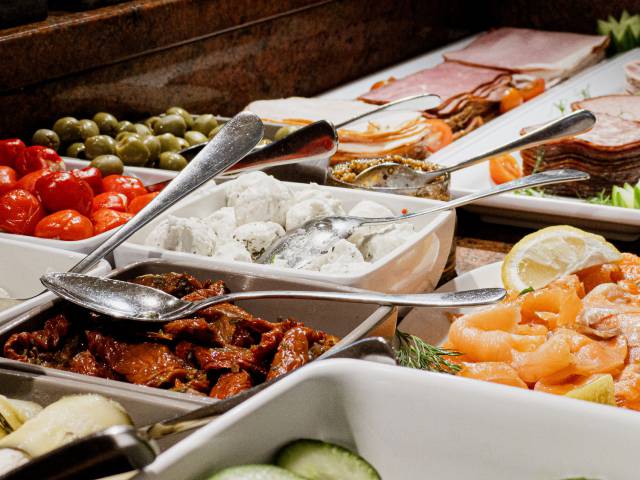 Vielfalt am Buffet
