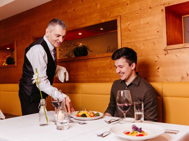 Restaurant in der Kothmühle, Abendessen