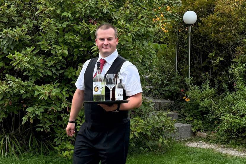 Manfred Steinkellner im Service