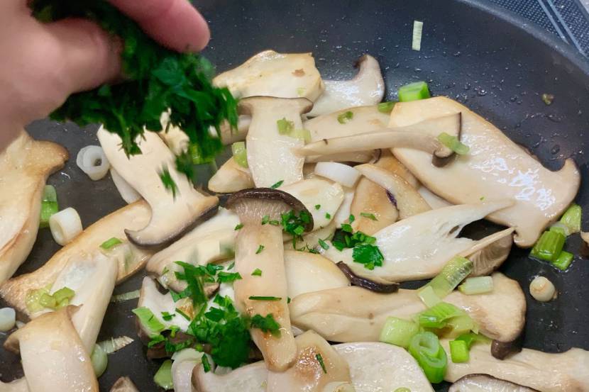 Kräuterseitling grillen