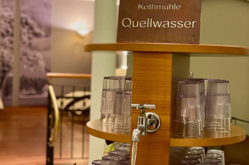 Wasser trinken ist gesund