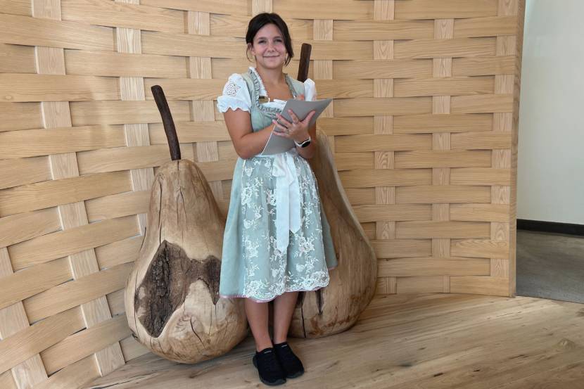 Sienna Hornes, Lehrling im RelaxResort Kothmühle