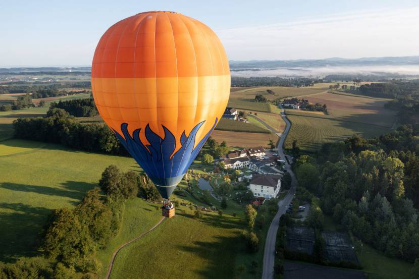 Ballonfahrt Angebot mit Wellness