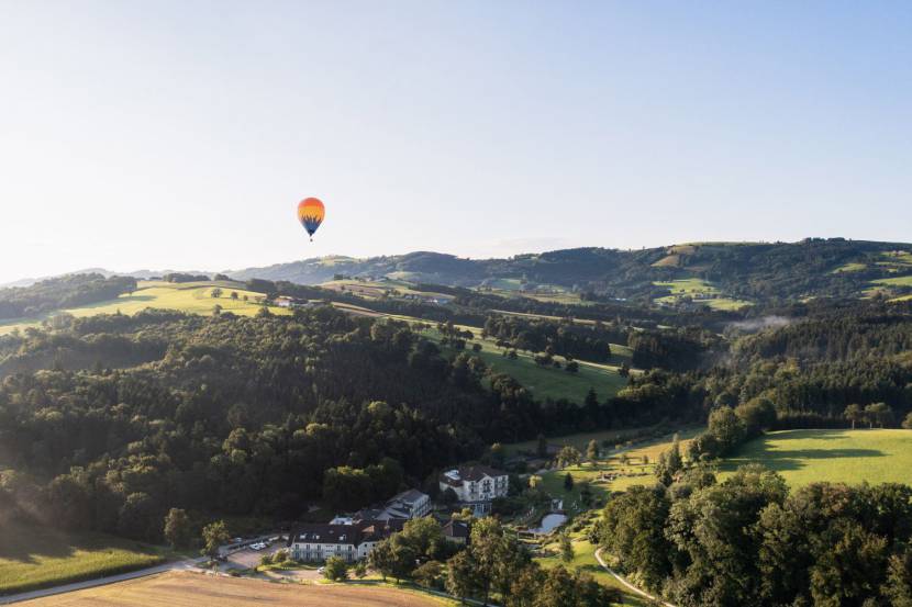 Ballonfahrt über Mostviertel