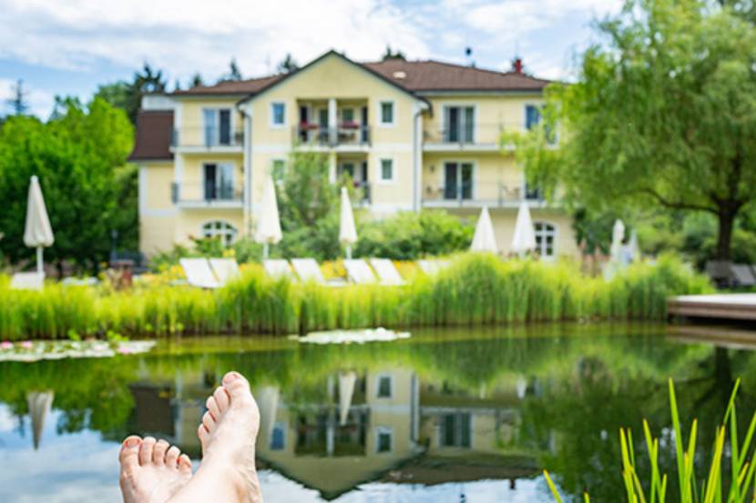 Wellness nach Ballonfahrt