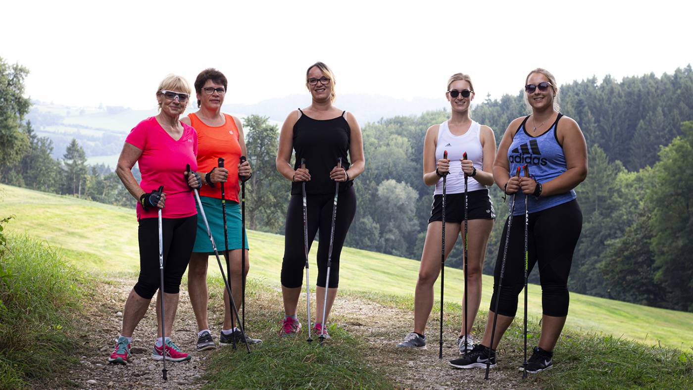 Nordic Walking – Die Wadln lassen grüßen