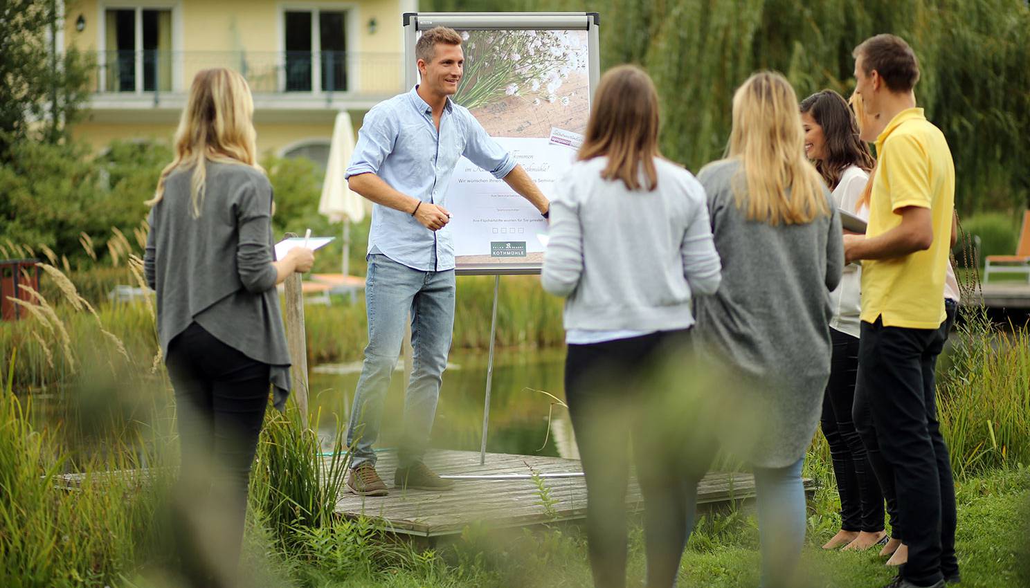 Seminar im Garten