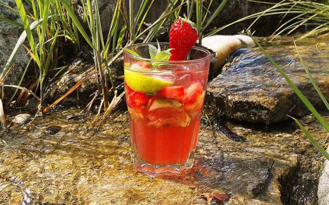 Berry Cider Mojito