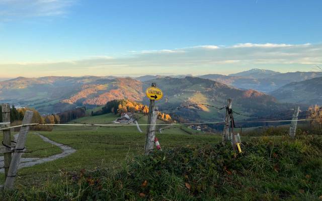 Kräuterweg – Rundwanderung mit herbstlichem Ausblick