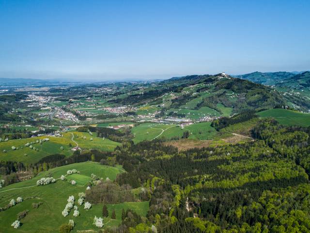 panoramic view of the region Mostviertel