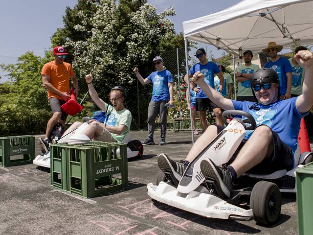 Gokart Rennen als Teambuilding Challenge