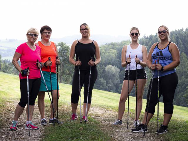 Geführte Nordic Walking Tour