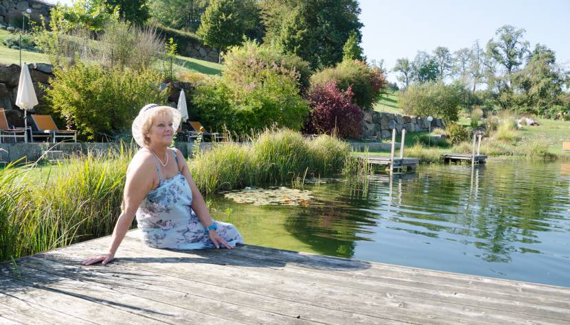 Herrlichster Sonnenschein im RelaxGarten