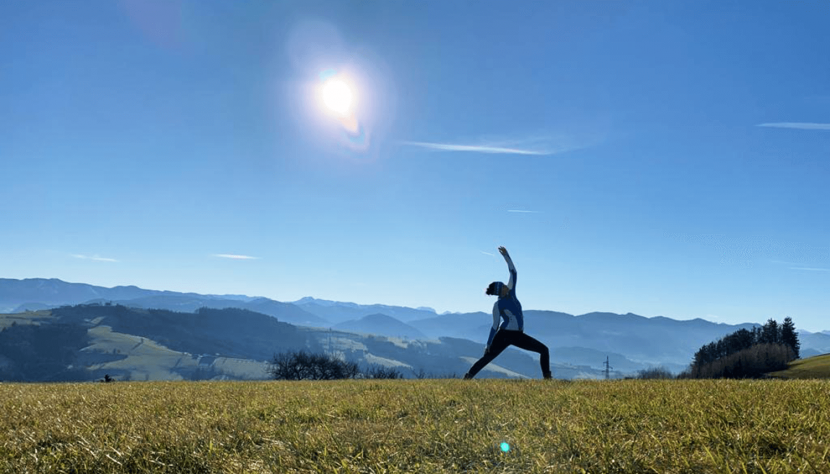 Yoga mit Mostviertler Panorama