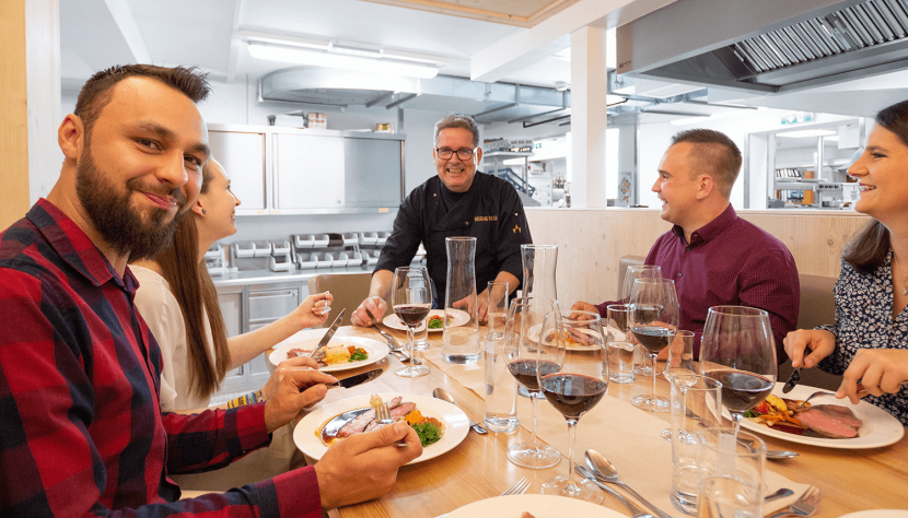 Dinner am Chef's Table