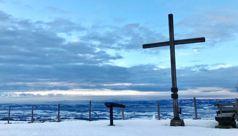 Winterspaziergang am Panoramahöhenweg