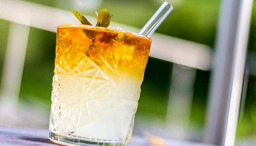 Birnenzauber - ein Cocktail aus hauptsächlich regionalen Zutaten