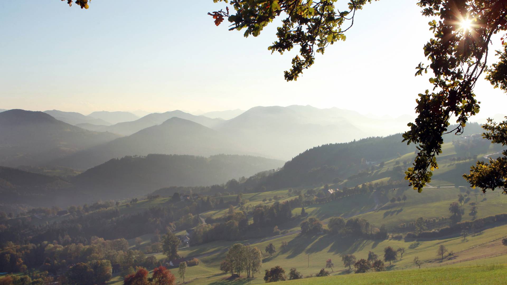 Motorrad fahren in der Region