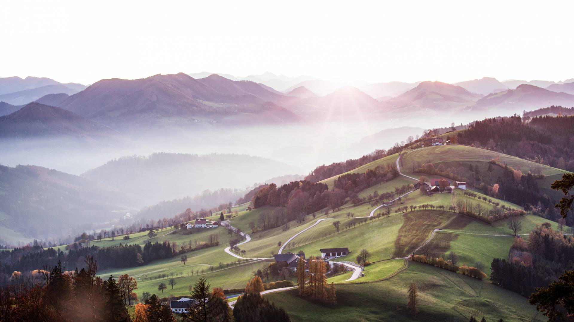 Panoramahöhenweg im Mostviertel