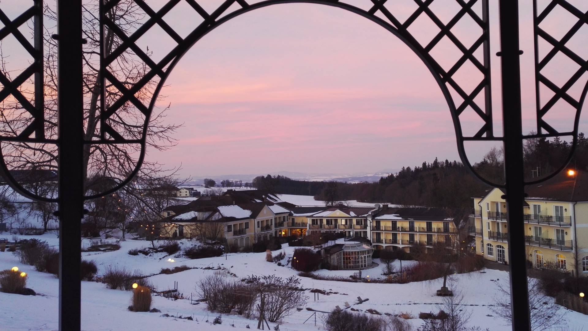 Garten der Kothmühle im Winter