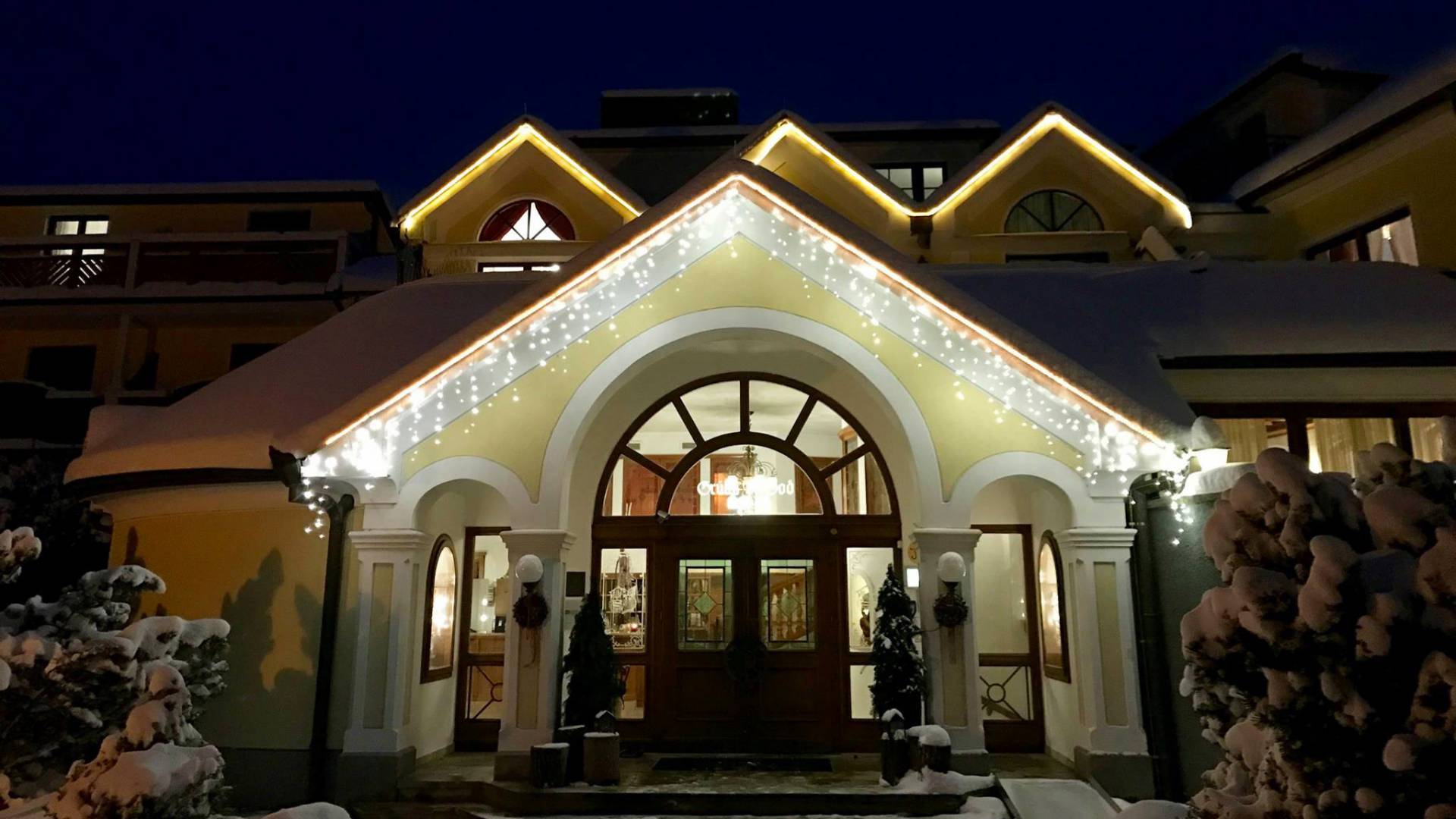 Hausansicht der Kothmühle im Winter