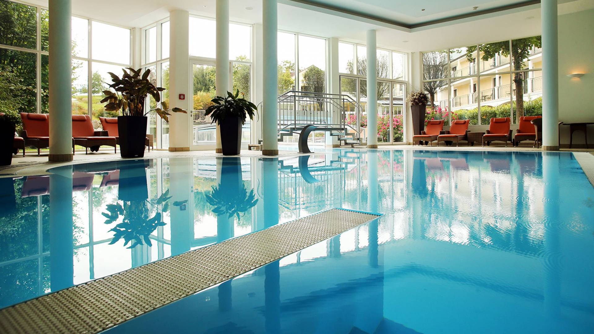 Pool vom Wellness und SPA Bereich