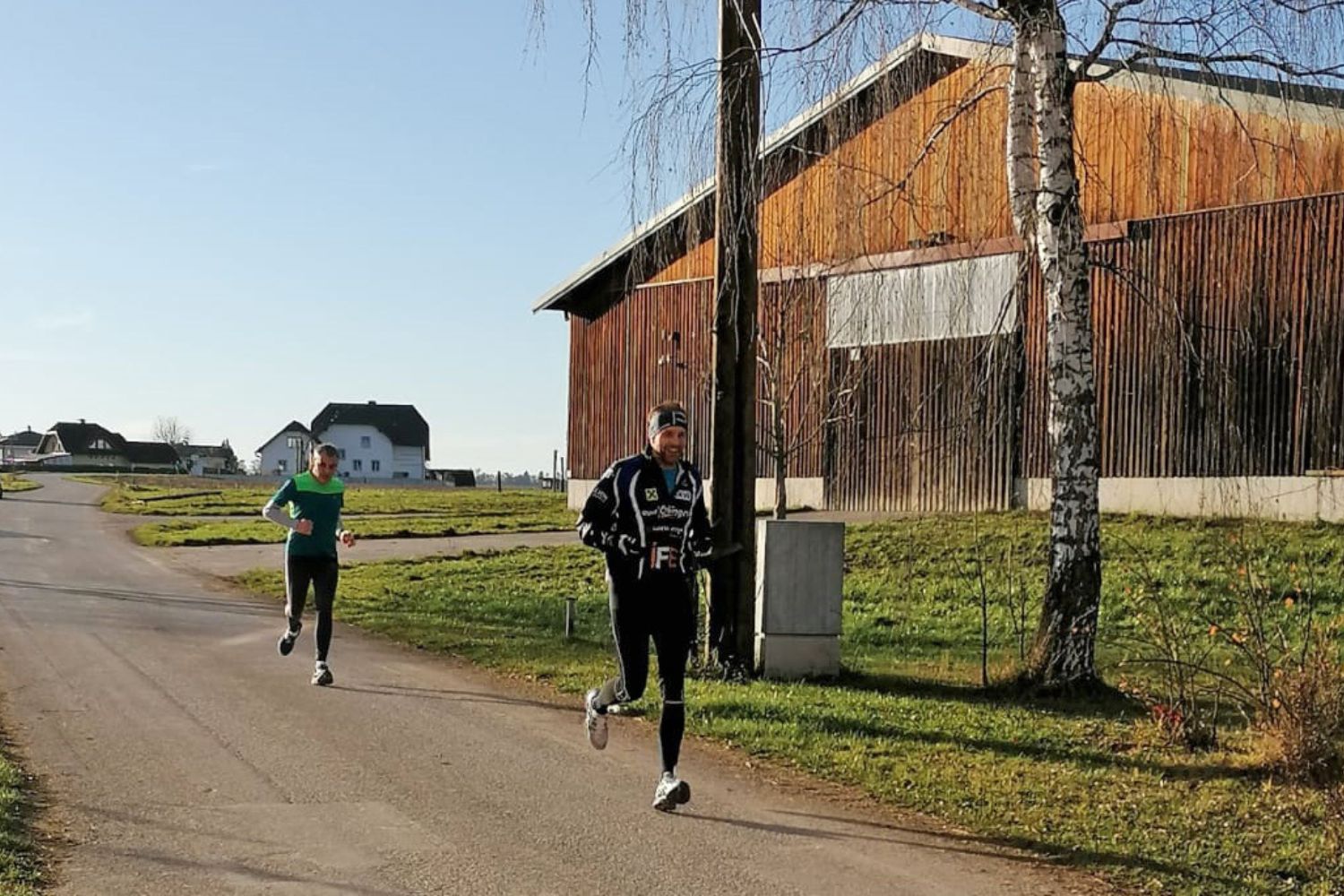 Morgenlauf mit Tobi im Mostviertel